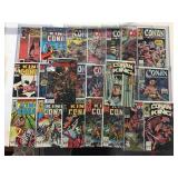 23 Conan The Barbarian and King Conan comics,