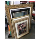 Framed Prints - largest is approx. 4x4 ft
