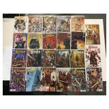 23 Star Wars comics incl. Princess Leia, Lando,