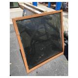 Tinted skylight, approx 34x34 inches