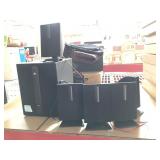 GPX Satellite Speakers and Subwoofer