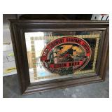 Framed Kirin Beer Mirror - approx. 16x24