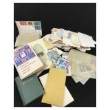 Large folder of stamps some canceled