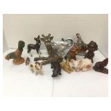 Vintage Collection of Porcelain & Ceramic Animals