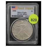 2006 Silver Eagle PCGS MS69