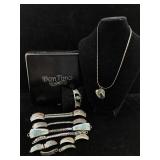 Jewelry some sterling with box