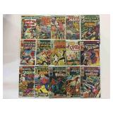 15 Marvel Spider-Man comics, cover price 25¢,