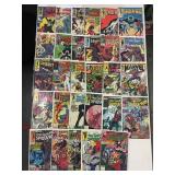 30 Marvel Spider-Man comics, cover price 60¢, 75¢