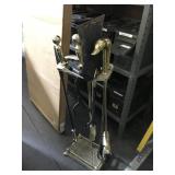 Brass Duck Handle Fireplace Tool set