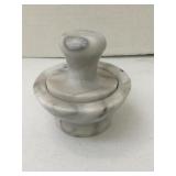 Cooks Club Heavyweight Marble Stone Mortar Pestle