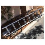 13 ft tall aluminum ladder