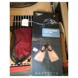 NIB Speedo Triathlon Rubber Swim Fins XXL and