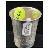 Small shot glass Sterling cup 21g