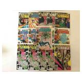 16 Dr. Strange comics, price covers 60¢, 65¢ and