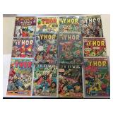 14 The Mighty Thor Comics, price cover 25¢