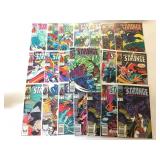 22 Dr. Strange comic, price cover 1.50$