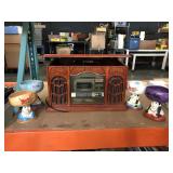 Vintage Style Record/CD/Cassette/Radio and