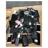 Assorted phones and tablets - as found as is