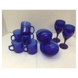 Cobalt Blue Serving Dishes