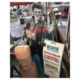 Elvis Cardboard Cut Out - from video store