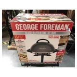 NIB George Foreman Electric Indoor/Outdoor Grill