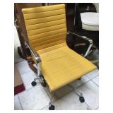 Mustard office chair