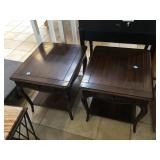 Solid wood side tables