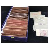 Huge lot of stamps over $200 in value