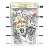 CGC Graded Comic. 9.4 Signature Series Burn the