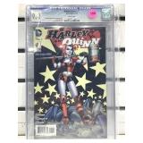 CGC Graded Comic 9.2 Harley Quinn #1 White Pages