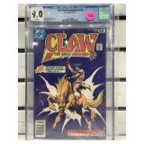 CGC Graded Comic 9.0 Claw The Unconquered #10