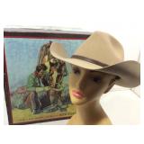 Stetson 4X Buffalo Felt Hat. Size 7 1/4,