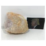 The Donald Trump Rock! Natural Orange Calcite
