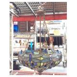 Hanging Tiffany Style Dragon Fly Chandelier.