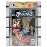 CGC Graded Comic. 9.8 Signature Series Team