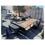 5x10 Utility trailer 15" wheels ready to roll
