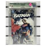 CGC Graded Comic. 9.8 Signed Batman #612