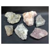 Assorted Raw Crystal/ Rock Specimens.