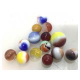 Vintage Marbles, Some Handmade.