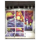 5Pc Rick and Morty Rolled Wall Mural