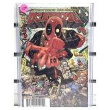 Marvel Deadpool signed & numbered comic w/DF COA