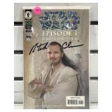 Star Wars episode 1 Qui-Gon Jinn signed &