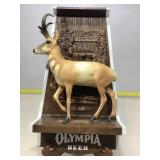 Vintage Olympia Beer 3D Wildlife Advertising Beer