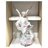 Lladro 06352 Guardian Angel, XLarge Porcelain