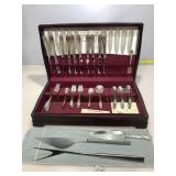 MCM B&B Italy Stainless Carving Set and 1847