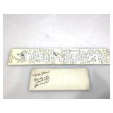US WWII Rare Soldier Long Letter. Circa 1942