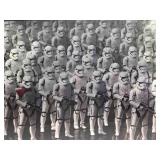 Star Wars Lucas Film Print on Canvas. 20x16