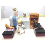 Assorted Figurines. Lenox, Precious Moments and