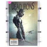 Dynamite Dead Irons signed & numbered comic w/DF