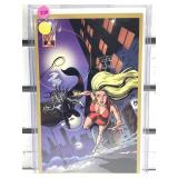 Black Out Lady Vampre signed comic w/COA